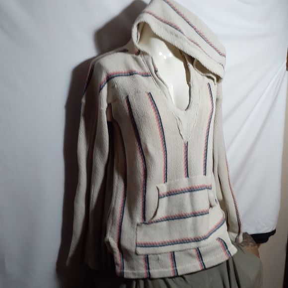 Vtg Boho Ron Jon Women's Parka Hoody - Picture 6 of 16